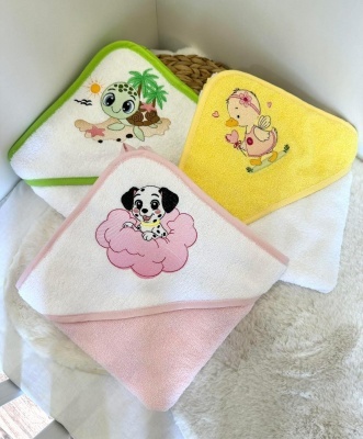 Cotton bath towels