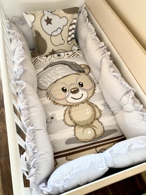 8-piece Crib Bedding Sets