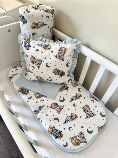 Baby stroller set + leak-proof mat "Huggies"