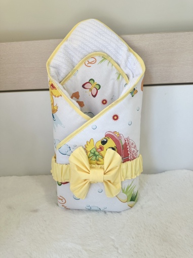 Зимно порт бебе за изписване "Патета", 80/80см.