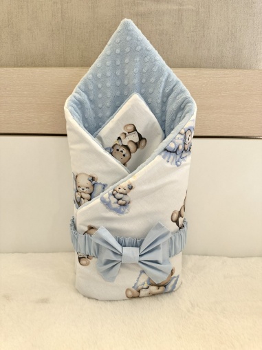 Зимно порт бебе "Син биберон", 80/80см. 