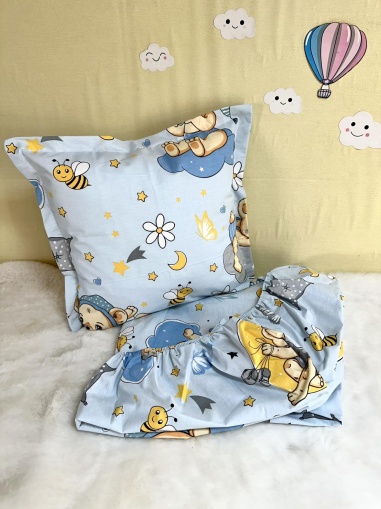  Долен чаршаф с ластик + калъфка - "Мечета"