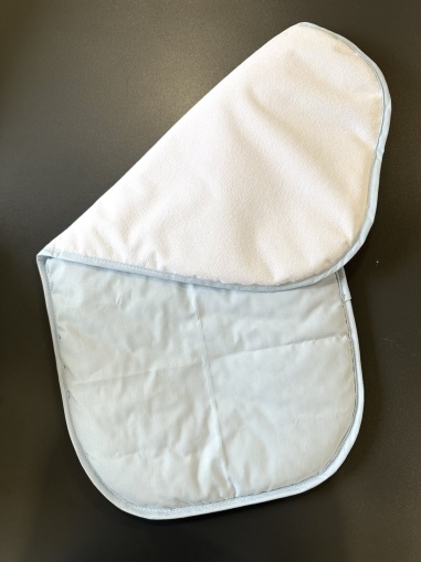 Непромокаема подложка 2в1 "Синьо"