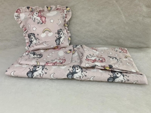 Baby stroller set "Pink unicorn"