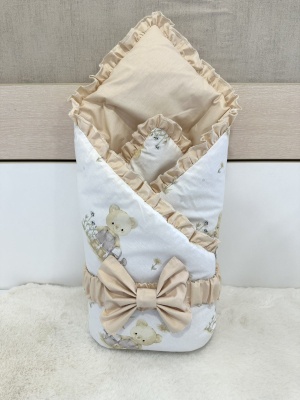 Порт бебе за изписване "Градинарче" - бежово