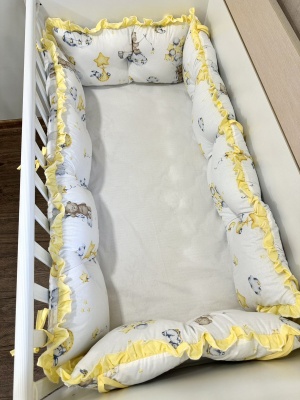 Crib bumpers "Sweet Dreams"