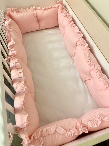 Crib bumpers "Pink"