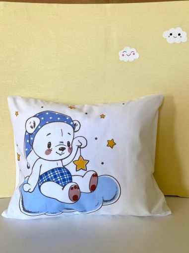 Бебешка калъфка за възглавничка "Сънчо"