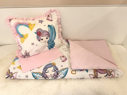 Бебешки комплект за количка "Феи"