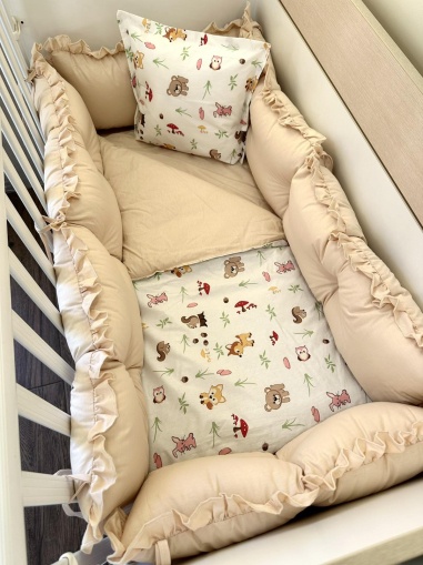 Бебешки спален комплект 8 части "Горичка"