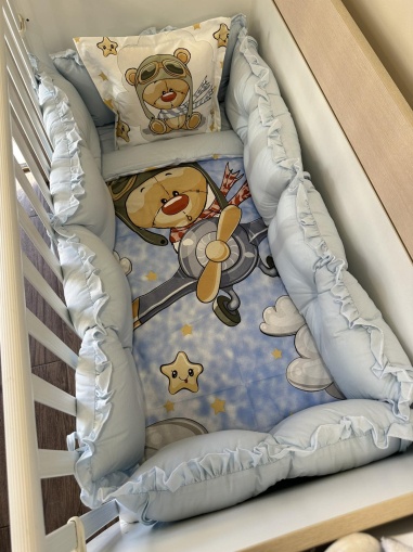 Бебешки спален комплект "Пилотче"