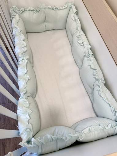 Обиколници за бебешка кошара "Лилави"