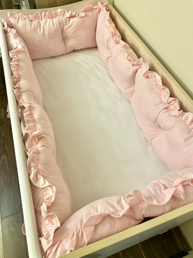 Обиколници за бебешка кошара "Лилави"