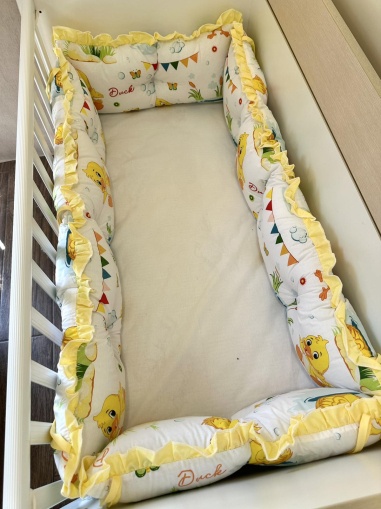 Обиколници за бебешка кошара "Патета" 