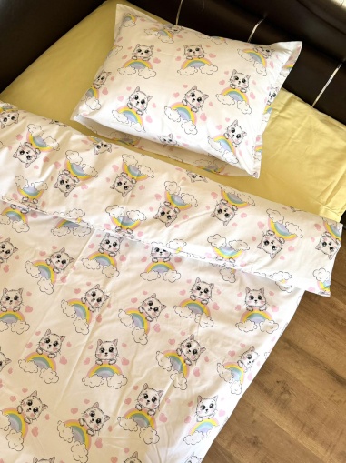 Детски спален комплект "Сладки котенца"