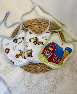 Бебешки непромокаеми лигавници - 3бр. в комплект