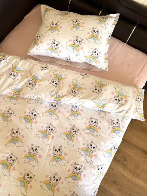 Детски спален комплект "Сладки котенца"